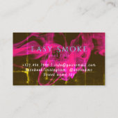 スネークスモークショップビジネスカード 名刺 (裏面)