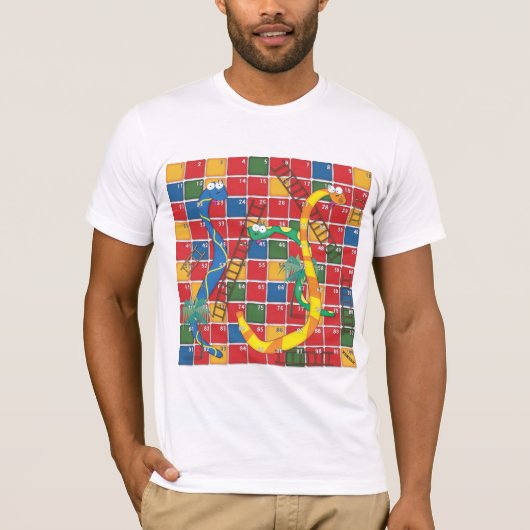 スネークス・アンド・ラダーズ Tシャツ (正面)
