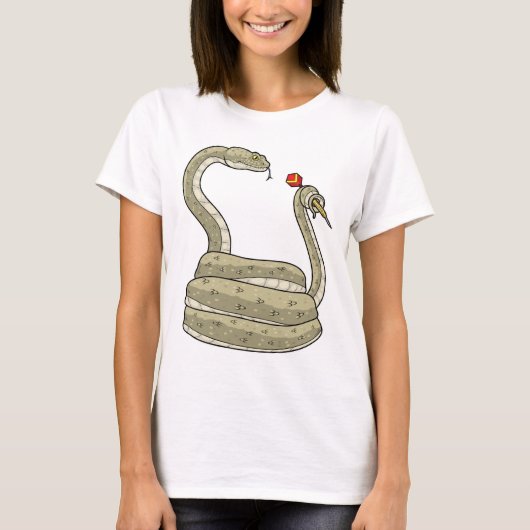 スネークダーツ ダーツ スポーツ Tシャツ (正面)