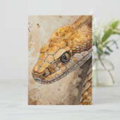 スネークトーテム精霊動物意味カード シーズンカード (スタンド正面)