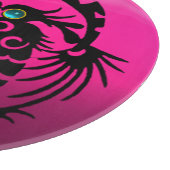 スネークドラゴン,ブラック,ピンク明るい赤紫色紫アメジスト カッティングボード (角)