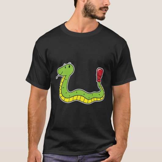 スネークドーズボクシング Tシャツ (正面)