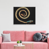 スネークネックレス, 1844 キャンバスプリント (インサイチュ (リビング))