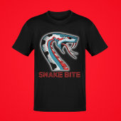 スネークバイトメンズグラフィックTシャツ Tシャツ