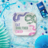 スネークバースデーパーティープレート ペーパープレート (パーティー)