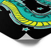 スネークバ遊ミントン ポスター (角)