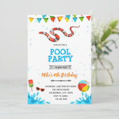スネークビーチプールパーティー 招待状 (スタンド正面)