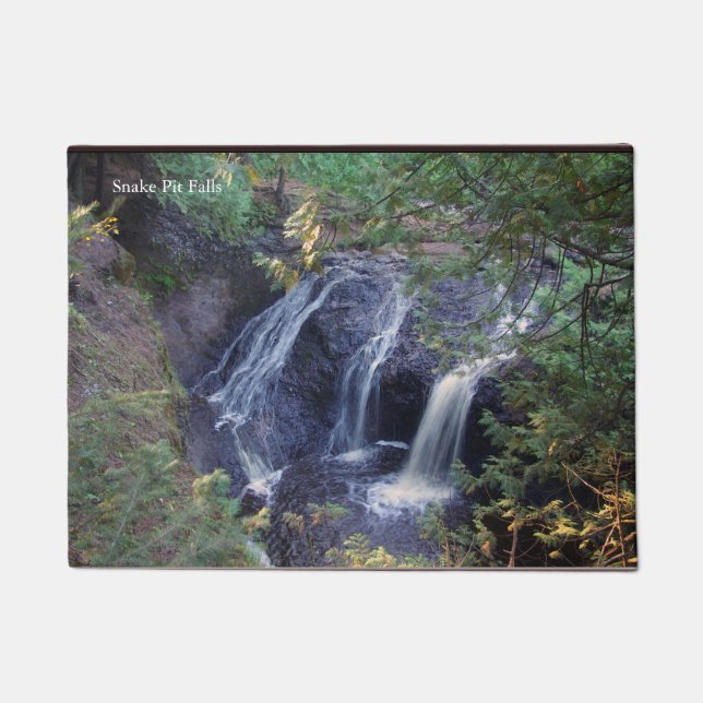 スネークピット秋ドアマット ドアマット (正面)