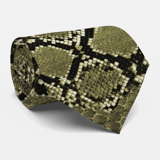 スネークフェイクスキンタイ ネクタイ (ロール)