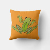 スネークフロッグ装飾用クッション クッション (裏面)