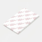 スネークブラックとレッドシルエット ポストイット (アングル)