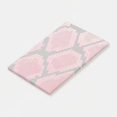 スネークブラック&レッドプリント ポストイット (アングル)