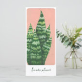 スネークプラントガッシュイラストレーションカード (スタンド正面)