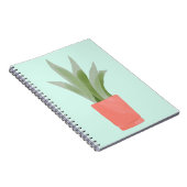 スネークプラント – 開花が植えられている場所 ノートブック (右側)