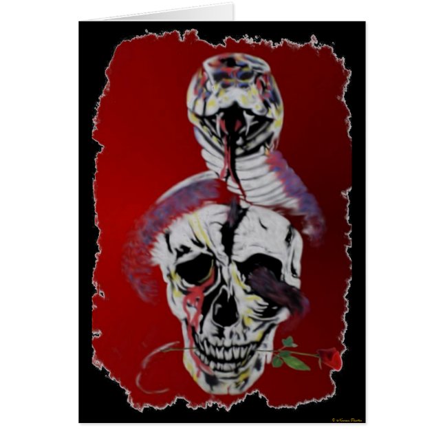 スネークヘッドカード (正面)