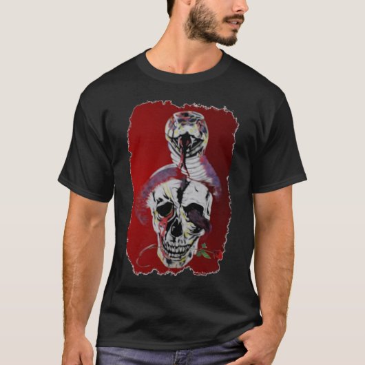 スネークヘッドTシャツ Tシャツ (正面)