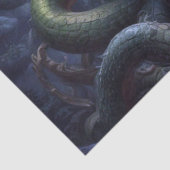 スネークヘビ竜モンスターファンタジーデコページ 薄葉紙 (詳細)