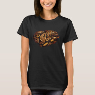 スネークボールPython T型 Tシャツ