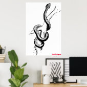 スネークポスター ポスター (ホームオフィス)