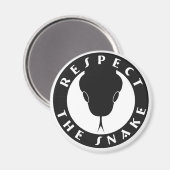 スネークマグネットを尊重する マグネット (正面/裏面)