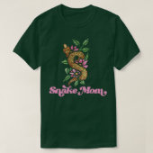 スネークママ Tシャツ (デザイン正面)