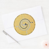 スネークメディシン1 ラウンドシール (封筒)