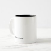 スネークユーモアのコーヒーマグ ツートーンマグカップ (正面左)