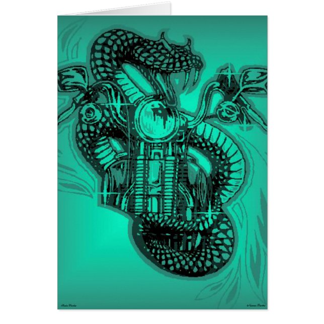 スネークライダーカード (正面)