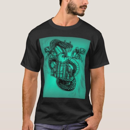 スネークライダーTシャツ Tシャツ (正面)