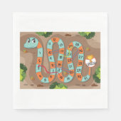 スネークラダーゲーム スタンダードランチョンナプキン (正面)