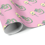 スネークラッピング紙新年 ラッピングペーパー (ロールコーナー)