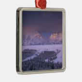 スネークリバーの見渡すテトン山脈グランド メタルオーナメント (右)