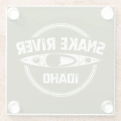 スネークリバーアイダホ ガラスコースター (裏面)