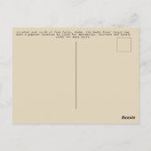 スネークリバーキャニオンツイン秋アイダホ葉書 ポストカード (裏面)