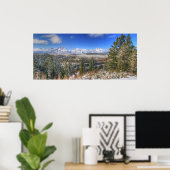 スネークリバーパノ___HDR ポスター (ホームオフィス)