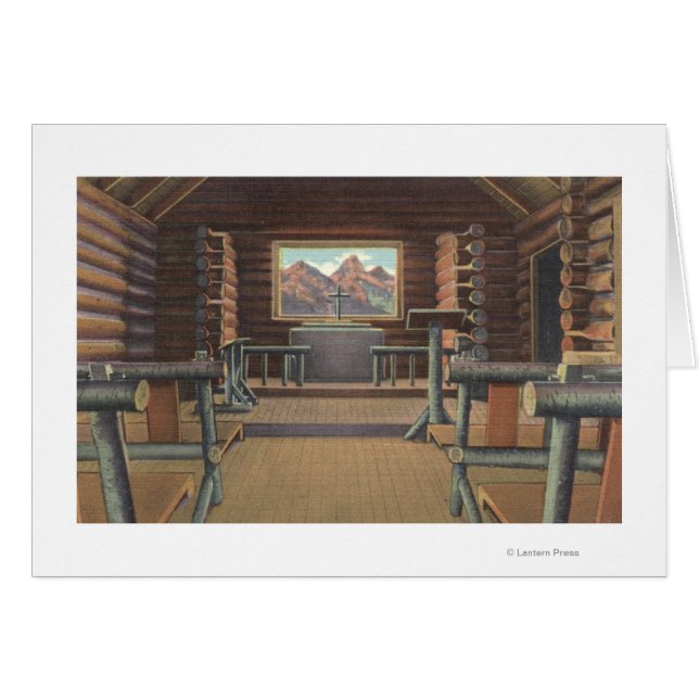 スネークリバービューのリトルログ教会 (正面横)