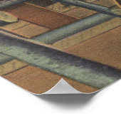 スネークリバービューのリトルログ教会 ポスター (角)