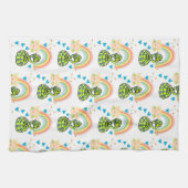 スネークレインボーフローラキッチンハンドタオル キッチンタオル (横)