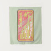 スネークロック登山タイ タペストリー (正面)