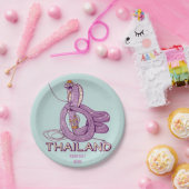 スネークロック登山タイ ペーパープレート (パーティー)