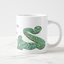 スネークワールド：エクストリーム、パワー、冒険。 ジャンボコーヒーマグカップ