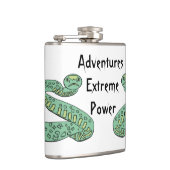 スネークワールド:エクストリーム、パワー、冒険。 フラスク (右)