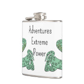 スネークワールド:エクストリーム、パワー、冒険。 フラスク (左)
