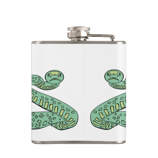 スネークワールド:エクストリーム、パワー、冒険。 フラスク (裏面)