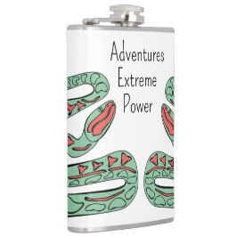 スネークワールド：エクストリーム、パワー、冒険。 フラスク