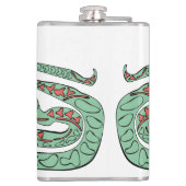 スネークワールド：エクストリーム、パワー、冒険。 フラスク (裏面)