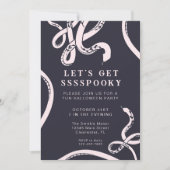 スネーク不気味ハローウィンパーティ 招待状 (正面)