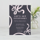 スネーク不気味ハローウィンパーティ 招待状 (スタンド正面)