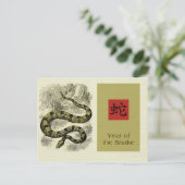 スネーク中国のはがきの年 シーズンポストカード (スタンド正面)