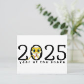 スネーク中国のはがきの漫画の年 ポストカード (スタンド正面)